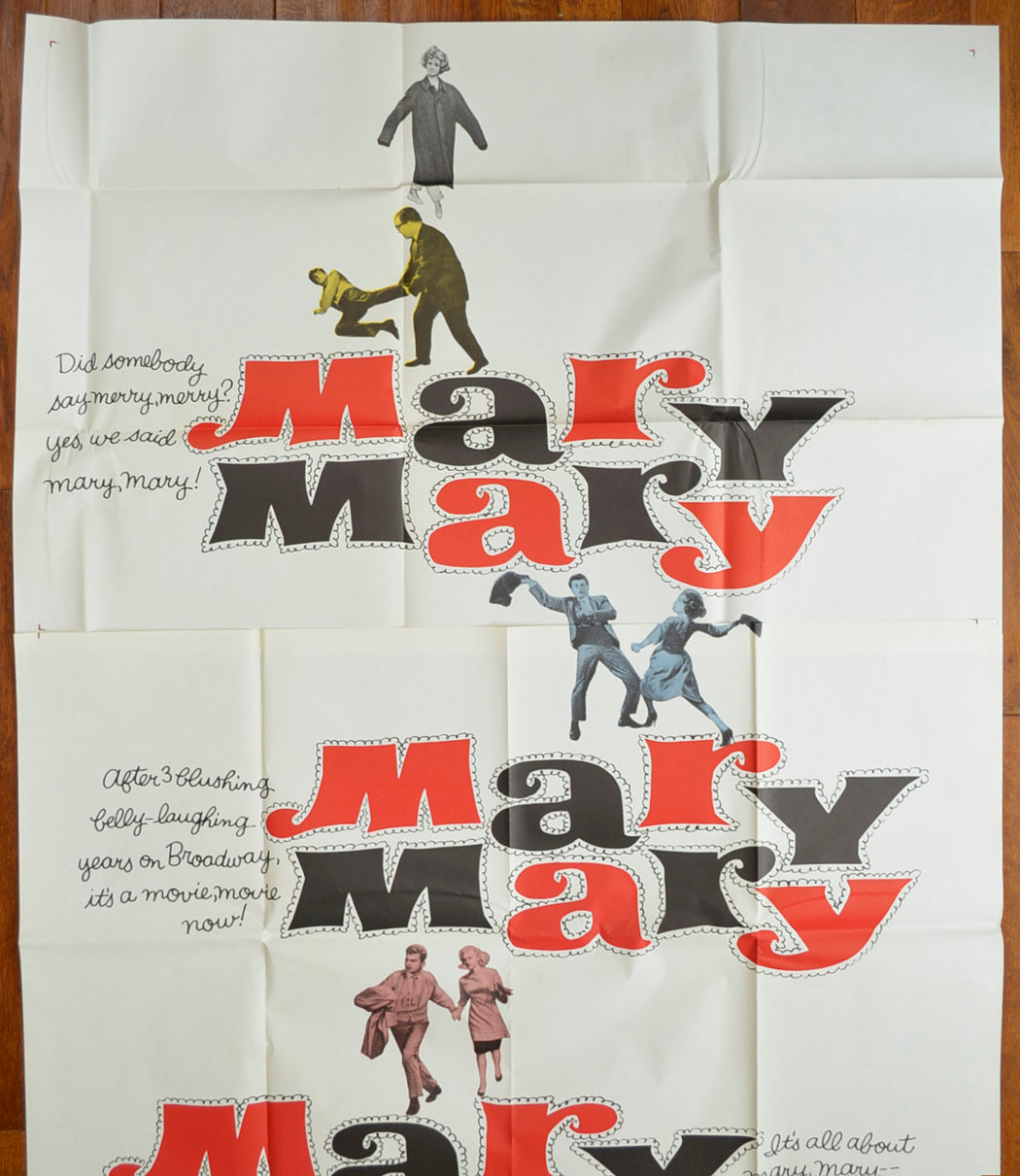 MARY, MARY – 3 Sheet Poster (TOP) 