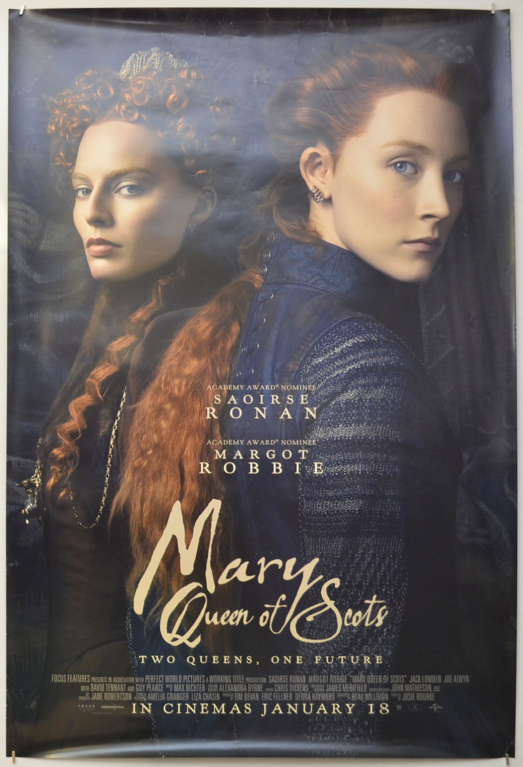 Mary Queen Of Scots Original One Sheet Poster - Film Poster - Movie Poster