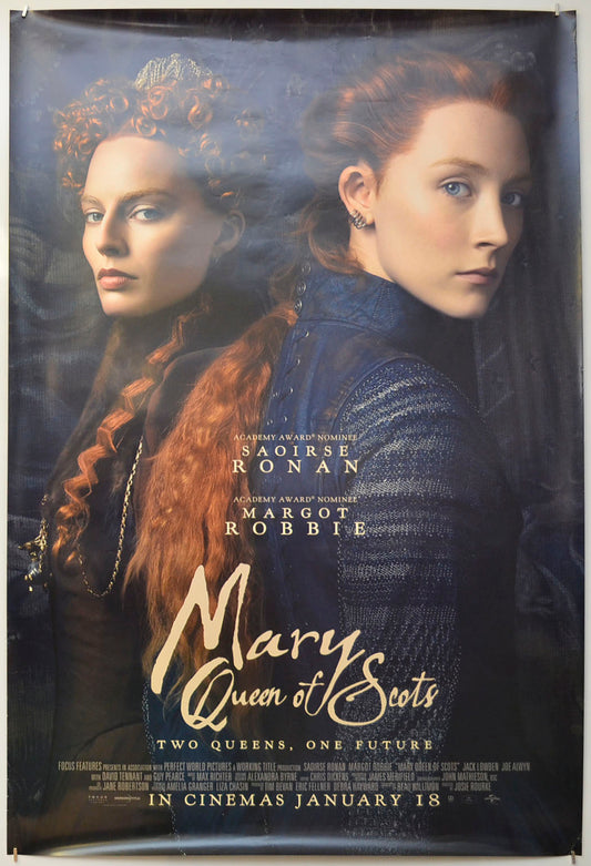 Mary Queen Of Scots Original One Sheet Poster - Film Poster - Movie Poster