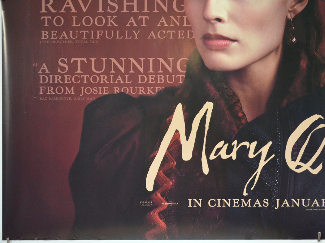 MARY QUEEN OF SCOTS (Bottom Left) Cinema Quad Movie Poster 