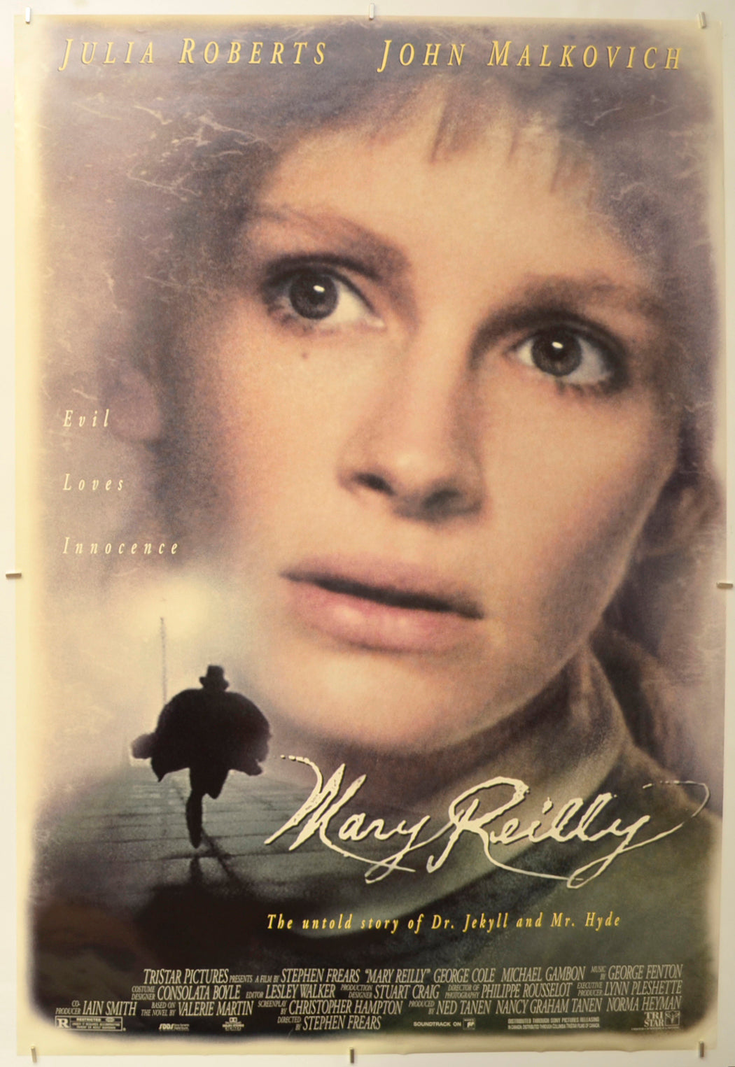 Mary Reilly Original One Sheet Poster - Film Poster - Movie Poster