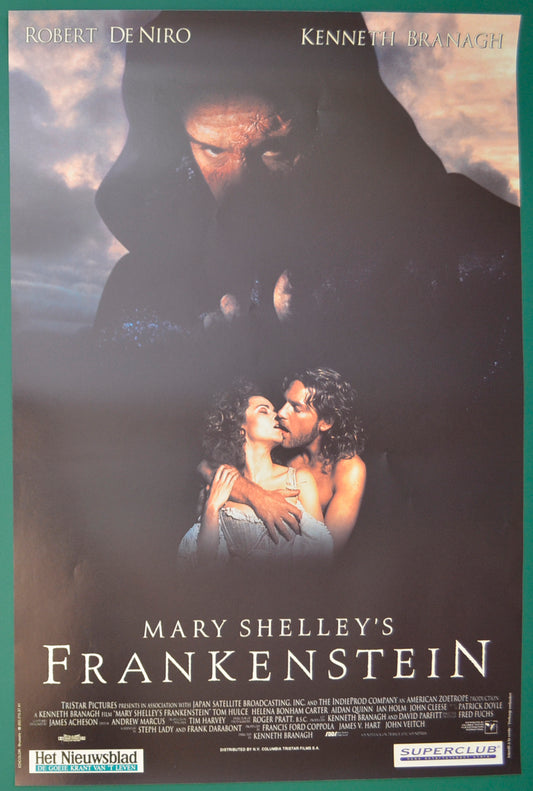 Mary Shelley's Frankenstein Original Belgian Poster - Film Poster - Movie Poster  