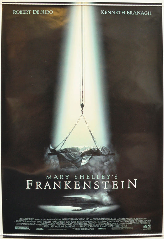 Mary Shelley's Frankenstein Original One Sheet Poster - Film Poster - Movie Poster  