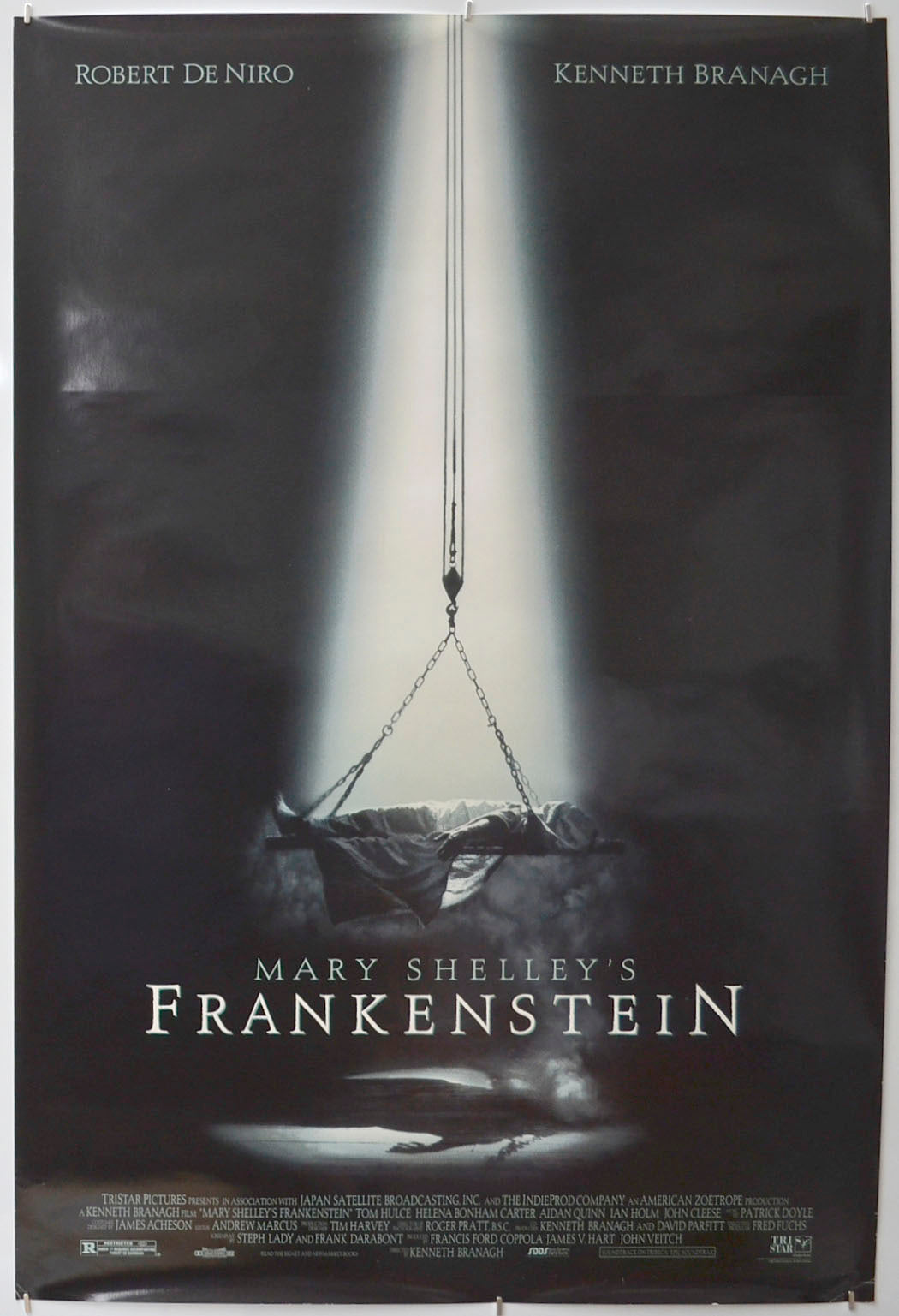 Mary Shelley's Frankenstein Original One Sheet Poster - Film Poster - Movie Poster