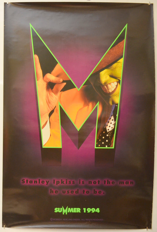 The Mask (Teaser / Advance Version)  Original One Sheet Poster - Film Poster - Movie Poster