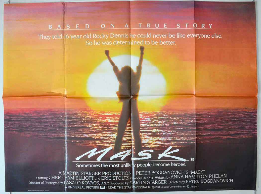 Mask Original British Quad Poster - Movie Poster