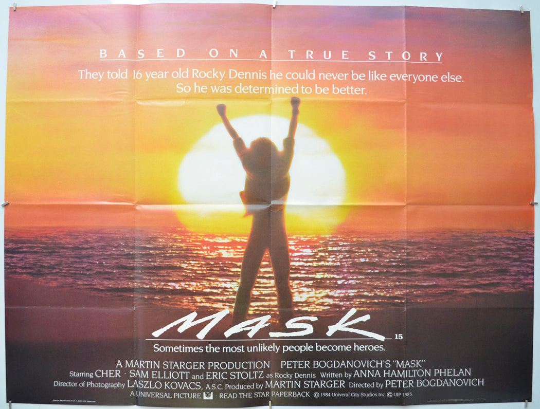 Mask Original Quad Poster - Film Poster - Movie Poster