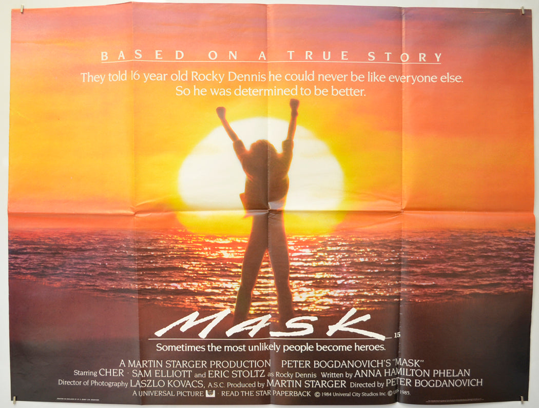 Mask Original Quad Poster - Film Poster - Movie Poster  