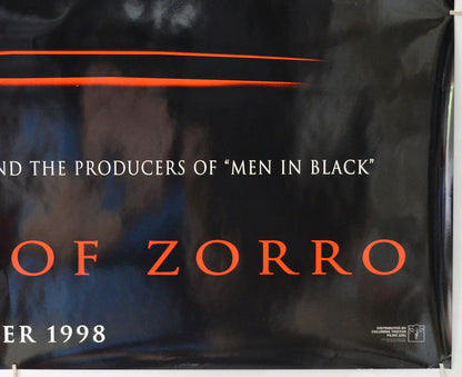 THE MASK OF ZORRO (Bottom Right) Cinema Quad Movie Poster 