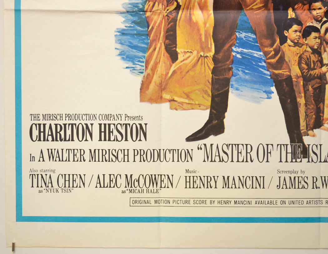 MASTER OF THE ISLANDS (Bottom Left) Cinema Quad Movie Poster 