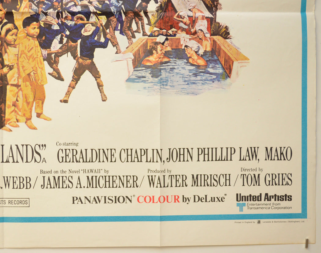 MASTER OF THE ISLANDS (Bottom Right) Cinema Quad Movie Poster 