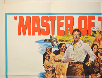 MASTER OF THE ISLANDS (Top Left) Cinema Quad Movie Poster 