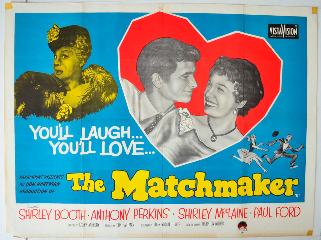 The Matchmaker Original British Quad Poster - Movie Poster