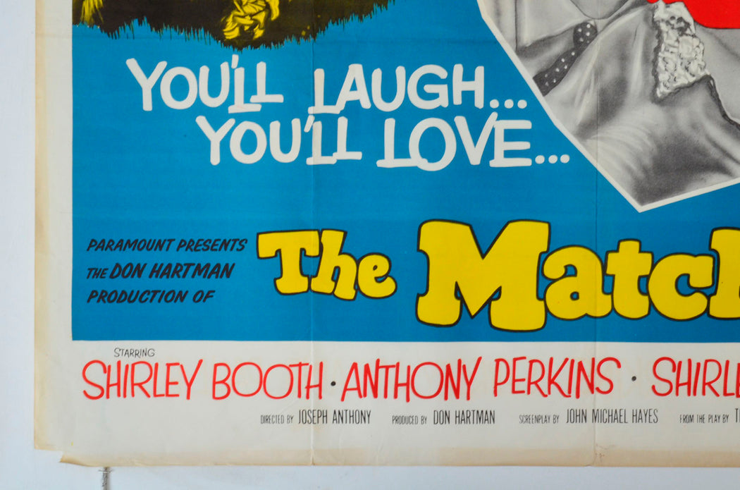 THE MATCHMAKER (Bottom Left) Cinema Quad Movie Poster 