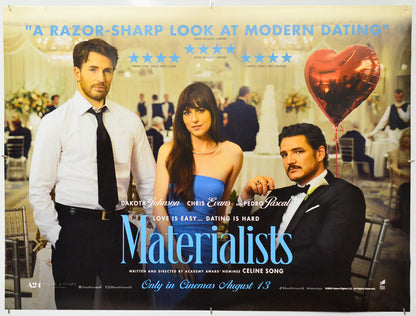 Materialists - Original Quad Poster - Film Poster - Movie Poster