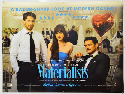 Materialists - Original Quad Poster - Film Poster - Movie Poster