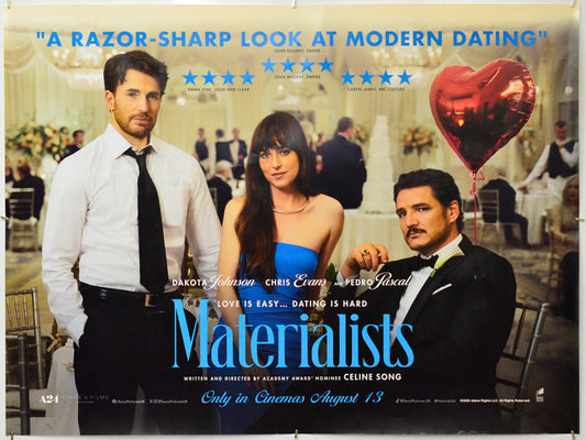 Materialists - Original Quad Poster - Film Poster - Movie Poster