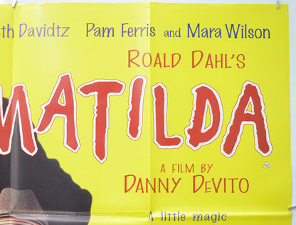 MATILDA (Top Right) Cinema Quad Movie Poster 