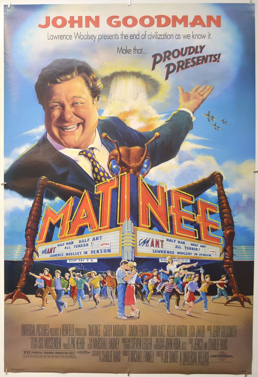 Matinee Original One Sheet Poster - Film Poster - Movie Poster