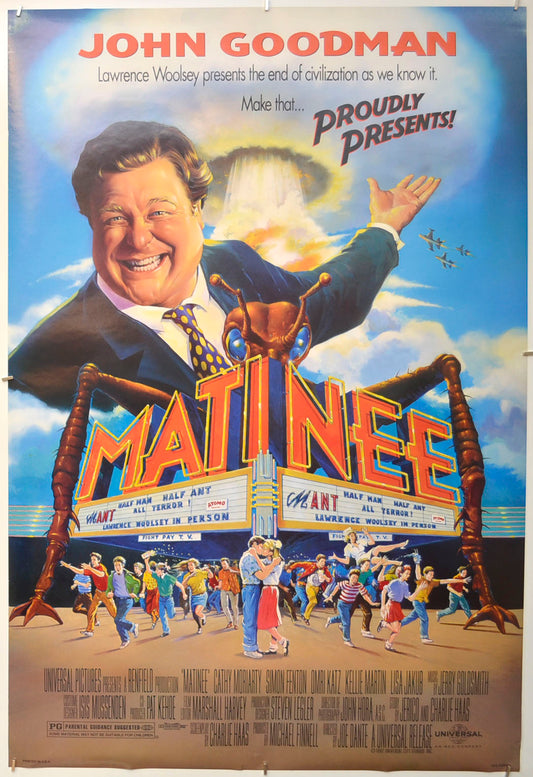 Matinee Original One Sheet Poster - Film Poster - Movie Poster