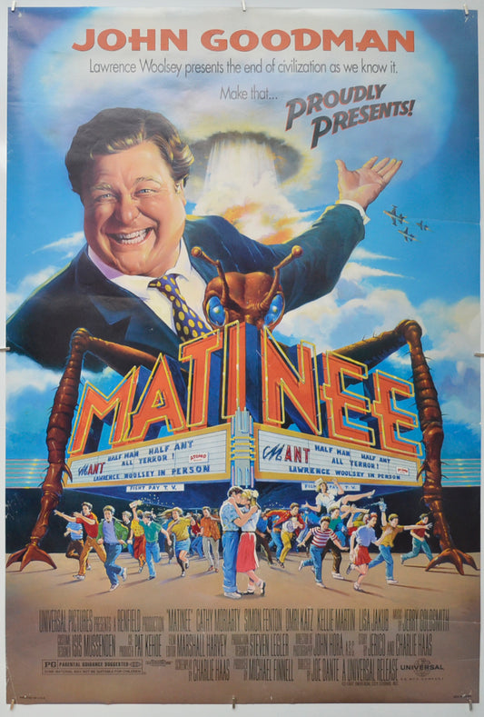 Matinee Original One Sheet Poster - Film Poster - Movie Poster