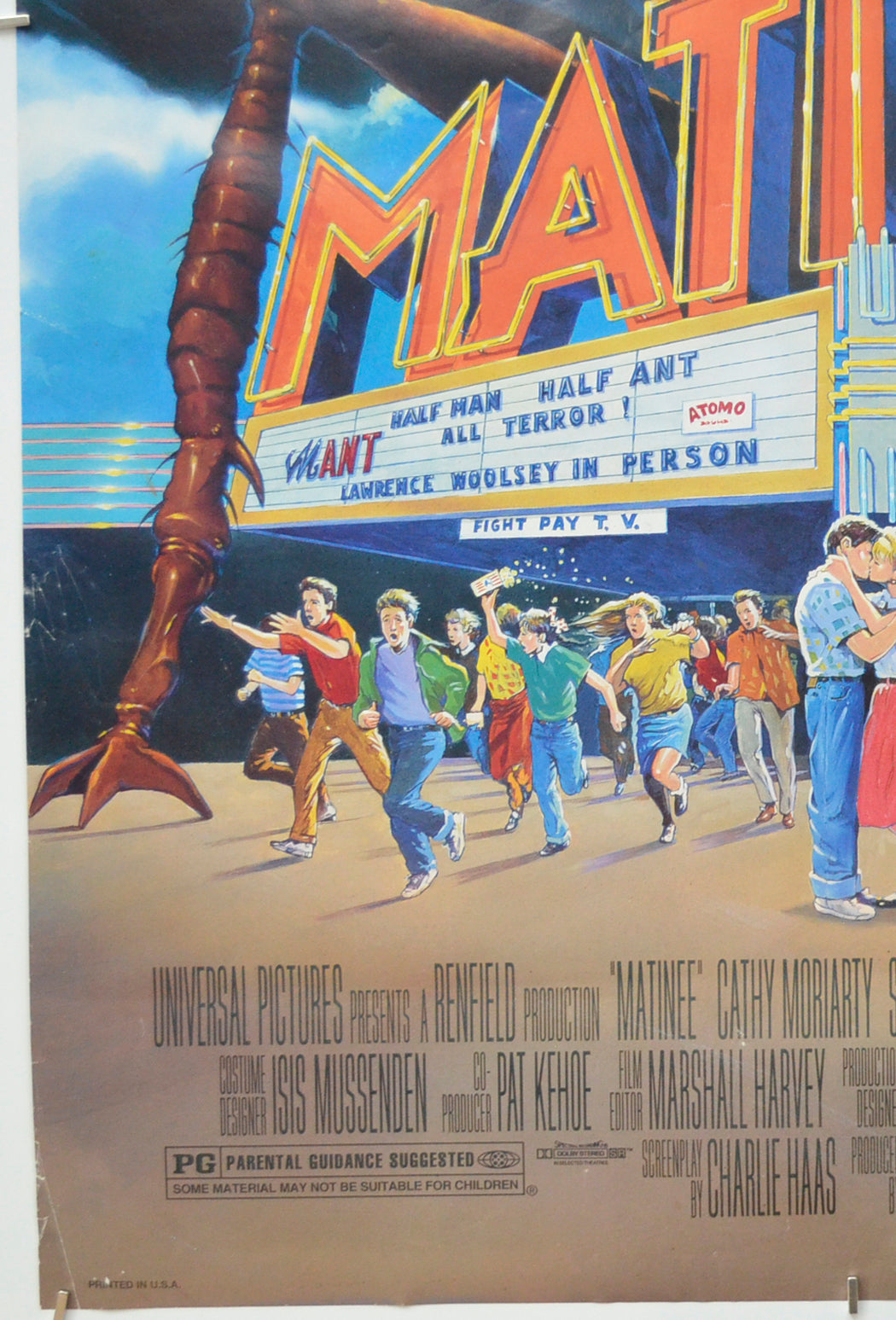 MATINEE (Bottom Left) Cinema One Sheet Movie Poster 