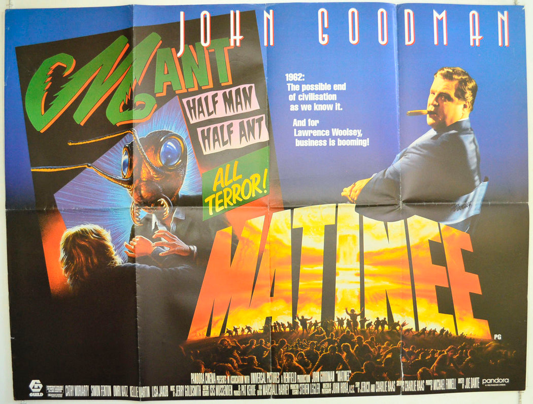 Matinee Original British Quad Poster - Film Poster - Movie Poster 