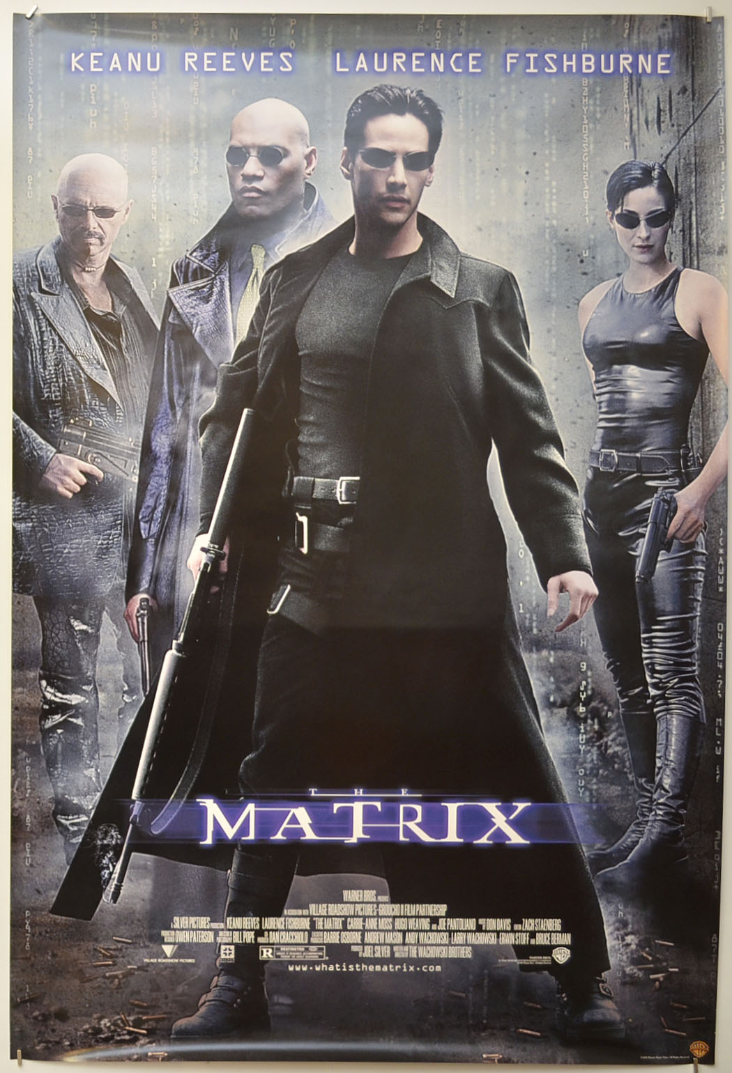 The Matrix (Video Store One Sheet Poster) Original One Sheet Poster - Film Poster - Movie Poster - Video Store Poster 