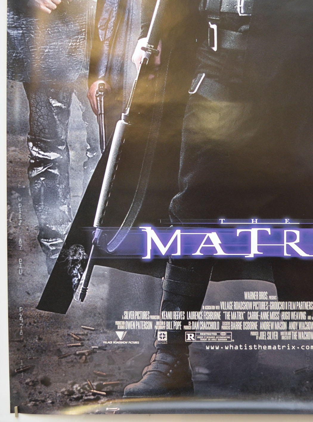 THE MATRIX (Bottom Left) Video Store One Sheet Poster 