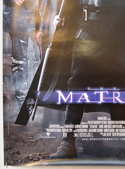 THE MATRIX (Bottom Left) Video Store One Sheet Poster 