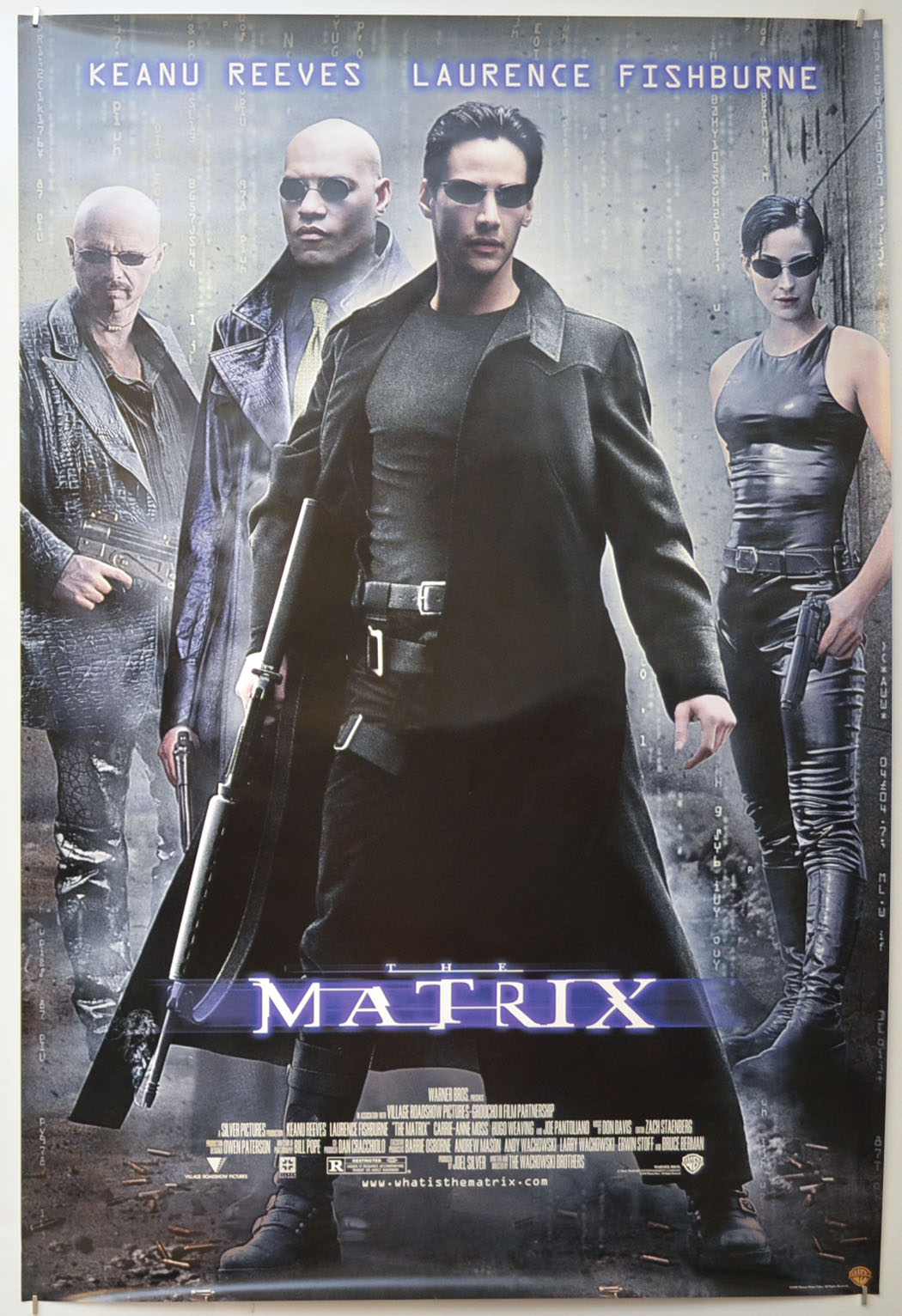 The Matrix (Video Store One Sheet Poster) Original One Sheet Poster - Film Poster - Movie Poster – Video Store Poster 