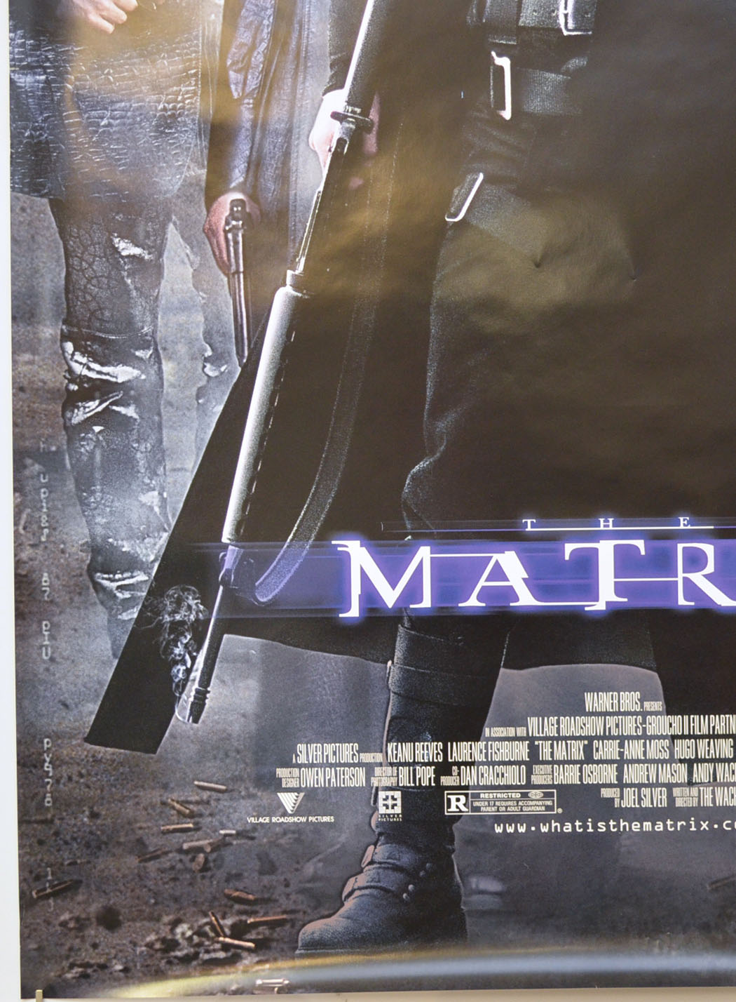 THE MATRIX (Bottom Left) Video Store One Sheet Poster 