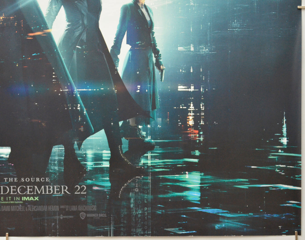 THE MATRIX RESURRECTIONS (Bottom Right) Cinema Quad Movie Poster 