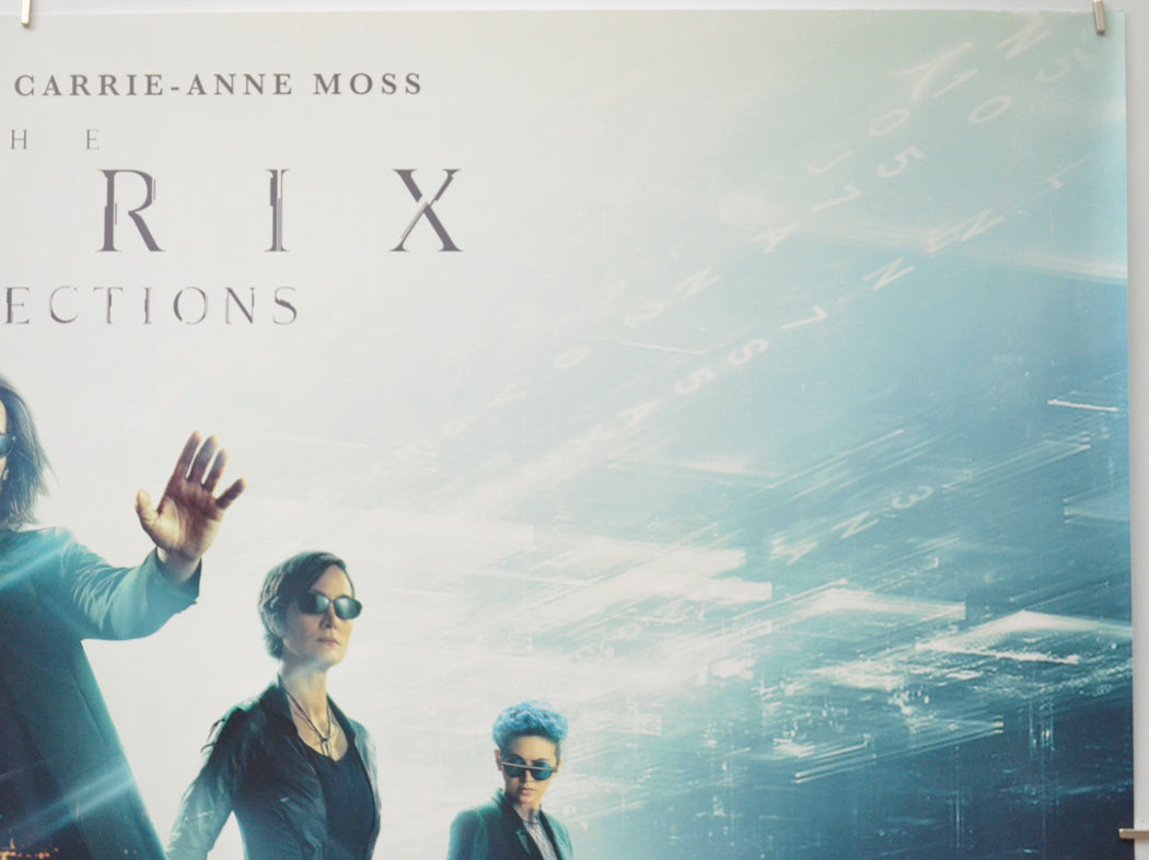 THE MATRIX RESURRECTIONS (Top Right) Cinema Quad Movie Poster 