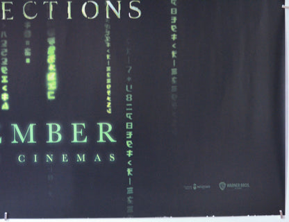 THE MATRIX RESURRECTIONS (Bottom Right) Cinema Quad Movie Poster 