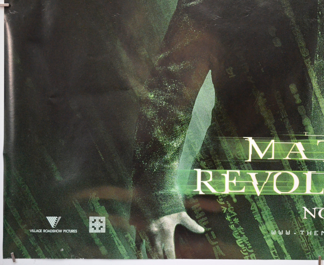 THE MATRIX REVOLUTIONS (Bottom Left) Cinema Quad Movie Poster 