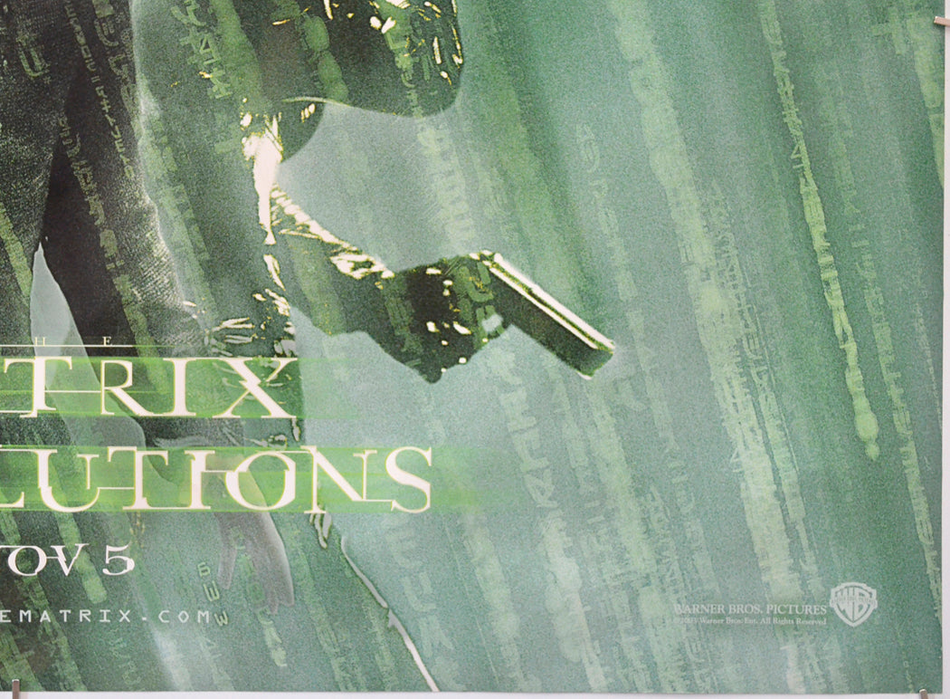 THE MATRIX REVOLUTIONS (Bottom Right) Cinema Quad Movie Poster 