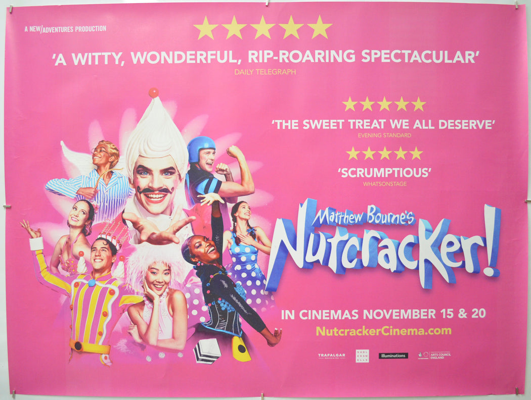 Matthew Bourne’s Nutcracker! Original Quad Poster - Film Poster - Movie Poster