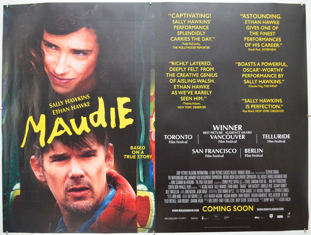 Maudie Original Quad Poster - Film Poster - Movie Poster