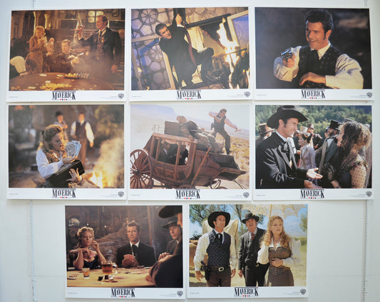 Maverick  Set of 8 Original Cinema Lobby Cards 