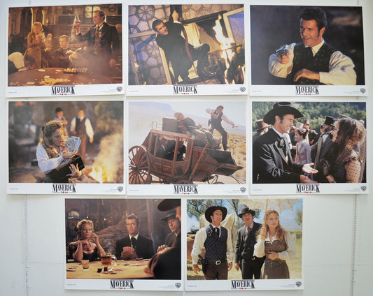 Maverick  Set of 8 Original Cinema Lobby Cards 