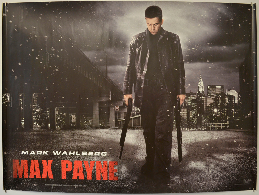 Max Payne  Original Quad Poster - Film Poster - Movie Poster