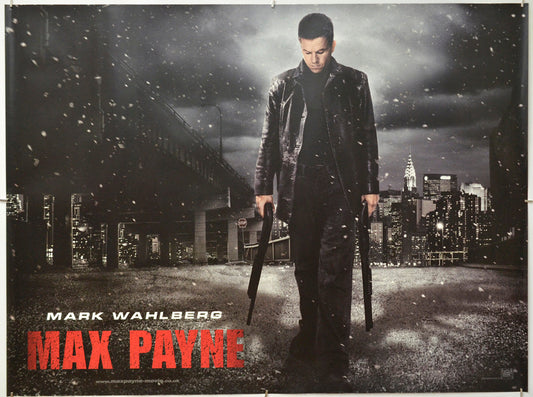 Max Payne - Original Quad Poster - Film Poster - Movie Poster