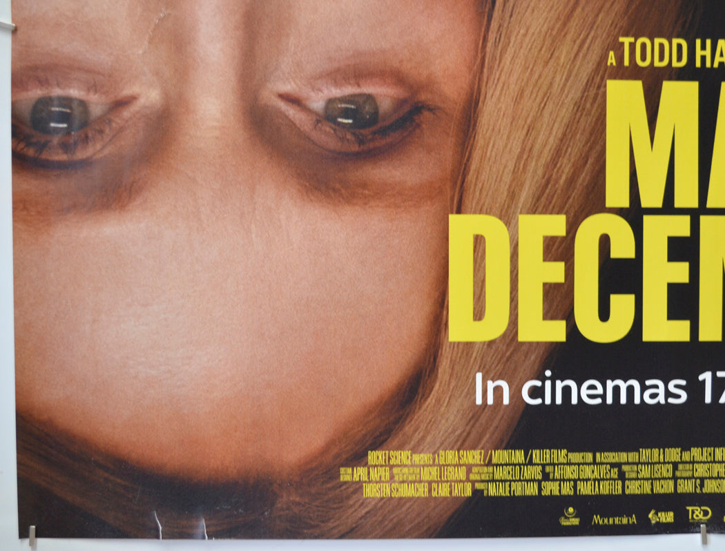 MAY DECEMBER (Bottom Left) Cinema Quad Movie Poster 