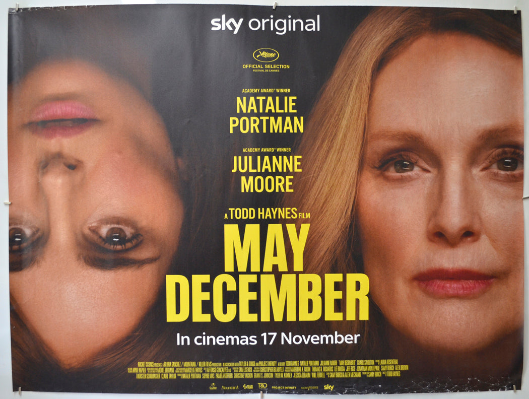 May December Original Quad Poster - Film Poster - Movie Poster 