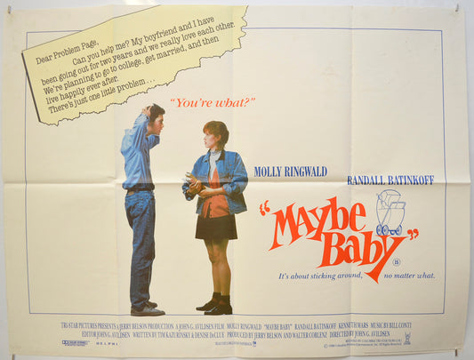 Maybe Baby Original Quad Poster - Film Poster - Movie Poster