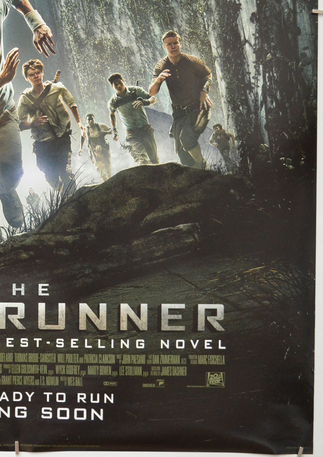 THE MAZE RUNNER (Bottom Right) Cinema One Sheet Movie Poster 