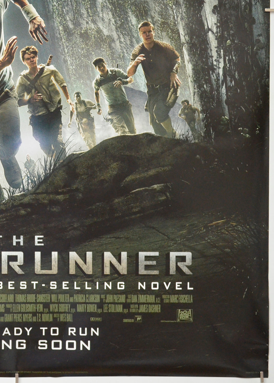 THE MAZE RUNNER (Bottom Right) Cinema One Sheet Movie Poster 