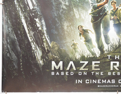 THE MAZE RUNNER (Bottom Left) Cinema Quad Movie Poster 