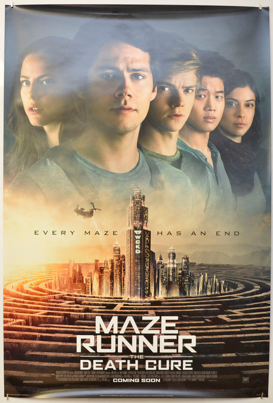 Maze Runner: The Death Cure (Teaser / Advance Version)  Original One Sheet Poster - Film Poster - Movie Poster